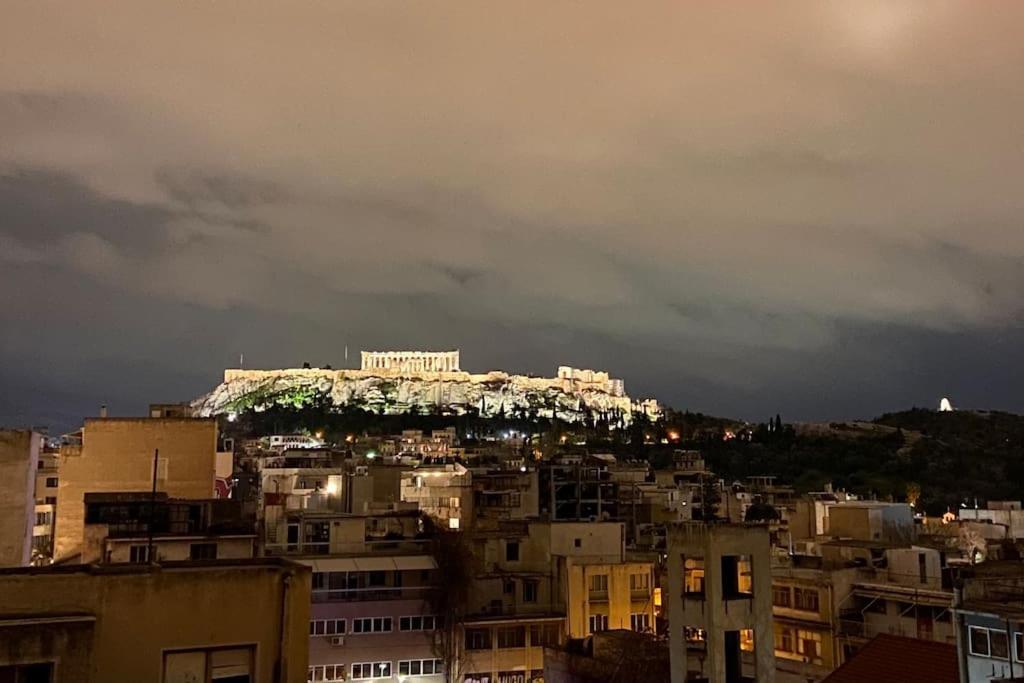 Appartement Downtown Athens Loft With Acropolis Terrace View Extérieur photo