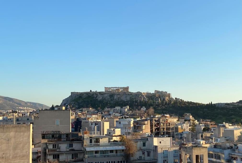 Appartement Downtown Athens Loft With Acropolis Terrace View Extérieur photo